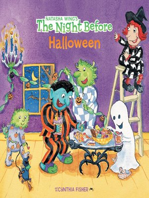 cover image of The Night Before Halloween